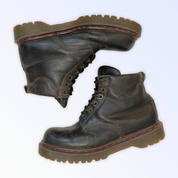 Dr. Martens Other - Doc Marten Vintage Distressed Brown Leather Boots